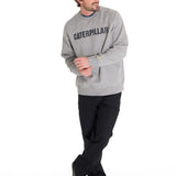 Buzo Unisex Caterpillar Logo Cre Gris Cat