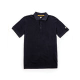 Remera Hombre Essential Polo Negro Cat
