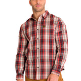 Camisa Hombre Foundation Ls Shirt Beige Cat