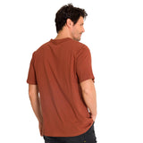 Remera Hombre Heavyweight Roam Fre Marron Cat