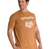 Remera Hombre Heritage The Ten Tee Marron Cat