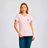 Remera Mujer Cat Logo Tee Violeta Cat