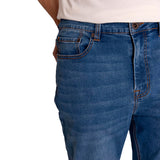 Jeans Hombre Triblend Stretch Den Indigo Cat