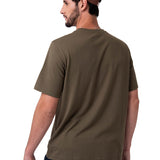 Remera Hombre Caterpillar Logo Tee Verde Cat