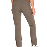 Pantalon Mujer Double Front Utility Verde Cat