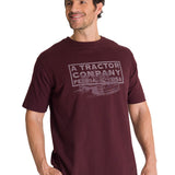 Remera Hombre Heavyweight Heritage Violeta Cat