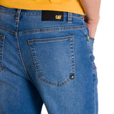 Jeans Hombre Triblend Stretch Den Indigo Cat