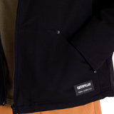 Chaqueta Hombre Hooded Sherpa Lined Negro Cat