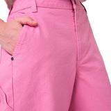 Pantalon Mujer Relaxed Canvas Carpe Rosado Cat