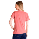 Remera Mujer Cat Logo Tee Beige Cat