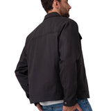 Chaqueta Hombre Canvas Flannel Lined Negro Cat