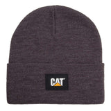 Gorro Unisex Cat Label Cuff Beani Gris Cat