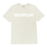 Remera Hombre Caterpillar Logo Tee Beige Cat