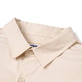 Camisa Hombre Utility L/S Shirt Beige Cat
