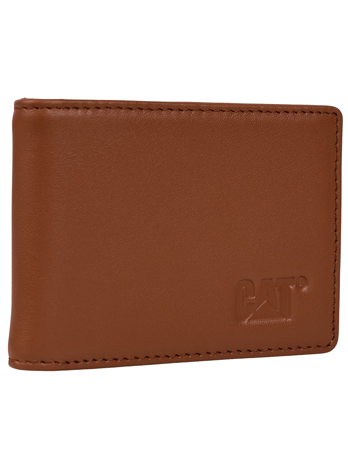 Billetera Unisex Sydney Leather Walle Marron Cat