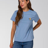 Remera Mujer Numb One Graphic Tee Azul Cat