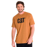 Remera Unisex Cat Logo Tee Marron Cat