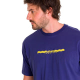 Remera Hombre Projects Graphic Tee Azul Cat