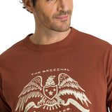 Remera Hombre Heavyweight Roam Fre Marron Cat