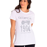 Remera Mujer W Historic Tradition Blanco Cat