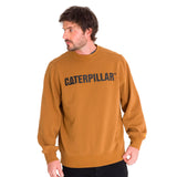 Buzo Unisex Caterpillar Logo Cre Marron Cat
