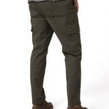 Pantalon Hombre Cargo Slim Pant Verde Cat