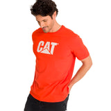 Remera Unisex Cat Logo Tee Rojo Cat