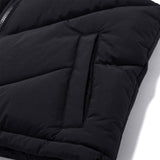 Chaleco Mujer Cropped Puffer Vest Negro Cat