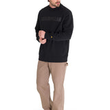 Buzo Hombre Caterpillar Logo Cre Negro Cat