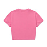 Remera Mujer Rg Crop Graphic Tee Rosado Cat