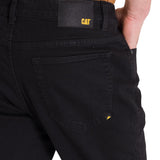 Jeans Hombre Triblend Stretch Den Negro Cat