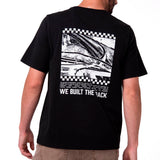 Remera Hombre Moto Graphic Tee 5 Negro Cat