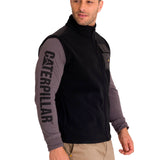Chaleco Hombre Polar Fleece Utility Negro Cat