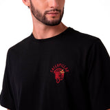 Remera Hombre Moto Graphic Tee 1 Negro Cat