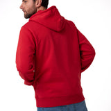 Buzo Hombre Fleece Cat Patch Ful Rojo Cat