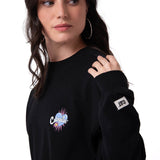 Buzo Mujer W Graphic French Ter Negro Cat