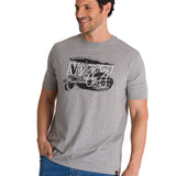 Remera Hombre Heritage No 77 Tee Gris Cat