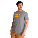 Remera Unisex Cat Logo Tee Gris Cat