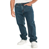 Jeans Hombre Triblend Stretch Denim Straight Gris Cat