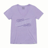 Remera Mujer Caterpillar Script G Violeta Cat