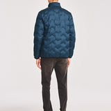 Chaqueta Hombre Bonded Medium Weight Azul Cat