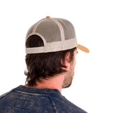 Gorro Hombre Diamond 7-Panel Mesh Gris Cat