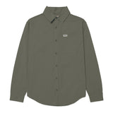 Camisa Hombre Convertible L/S Popl Verde Cat