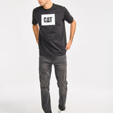 Remera Hombre Reflective Cat Logo Negro Cat