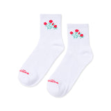 Medias Unisex W Shorty Crew Sock Blanco Cat