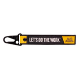 Llavero Unisex Woven Key Tag Amarillo Cat