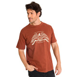 Remera Hombre Heavyweight Roam Fre Marron Cat