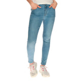 Jeans Mujer Symbol Skinny Celeste Cat