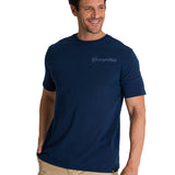 Remera Hombre Heavyweight Heritage Azul Cat