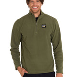 Polar Hombre Microfleece Qtr Zip Verde Cat